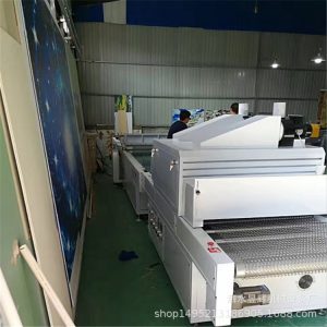 涂裝機_自動化涂裝設備固化淋涂一體生產線設備家具平面板材uv淋幕機